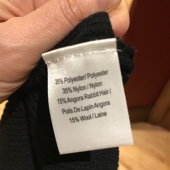 ** 3 for $30 ** Black Sweater Mini Dress - Picture 5 of 6